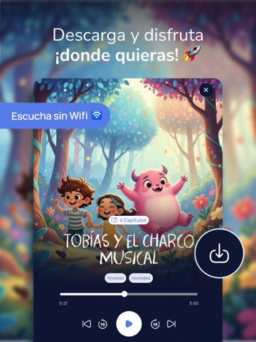 MiniTales: cuentos con valores iPad screenshot