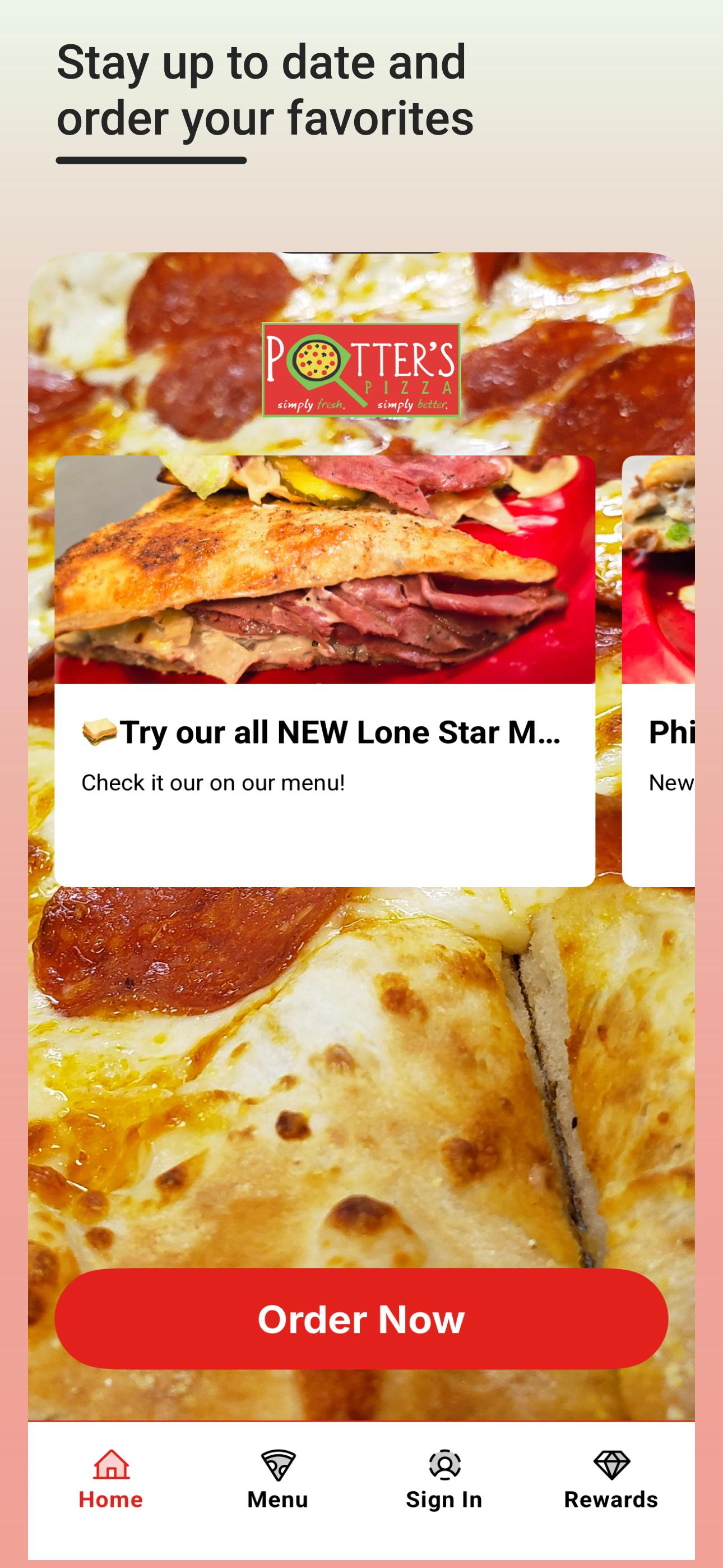 Potter's Pizza