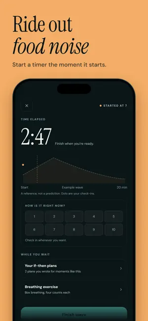 Resilient: Food Noise Tracker screenshot 1