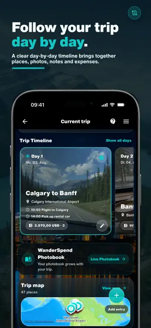 WanderSpend: Trip Planner screenshot 3