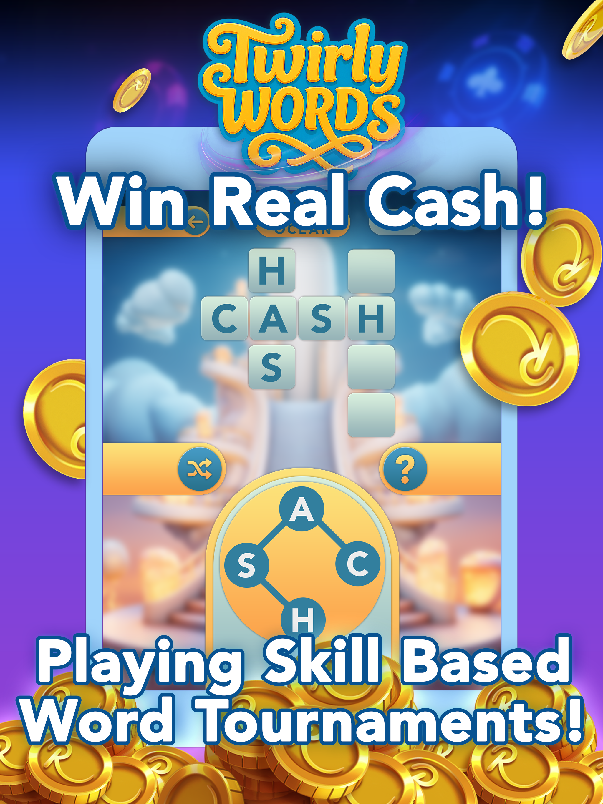 Twirly Words: Real Money Games