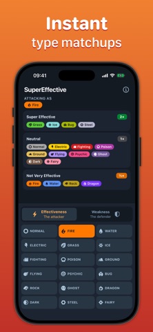 SuperEffective — Type Chart Screenshot 1 of 4