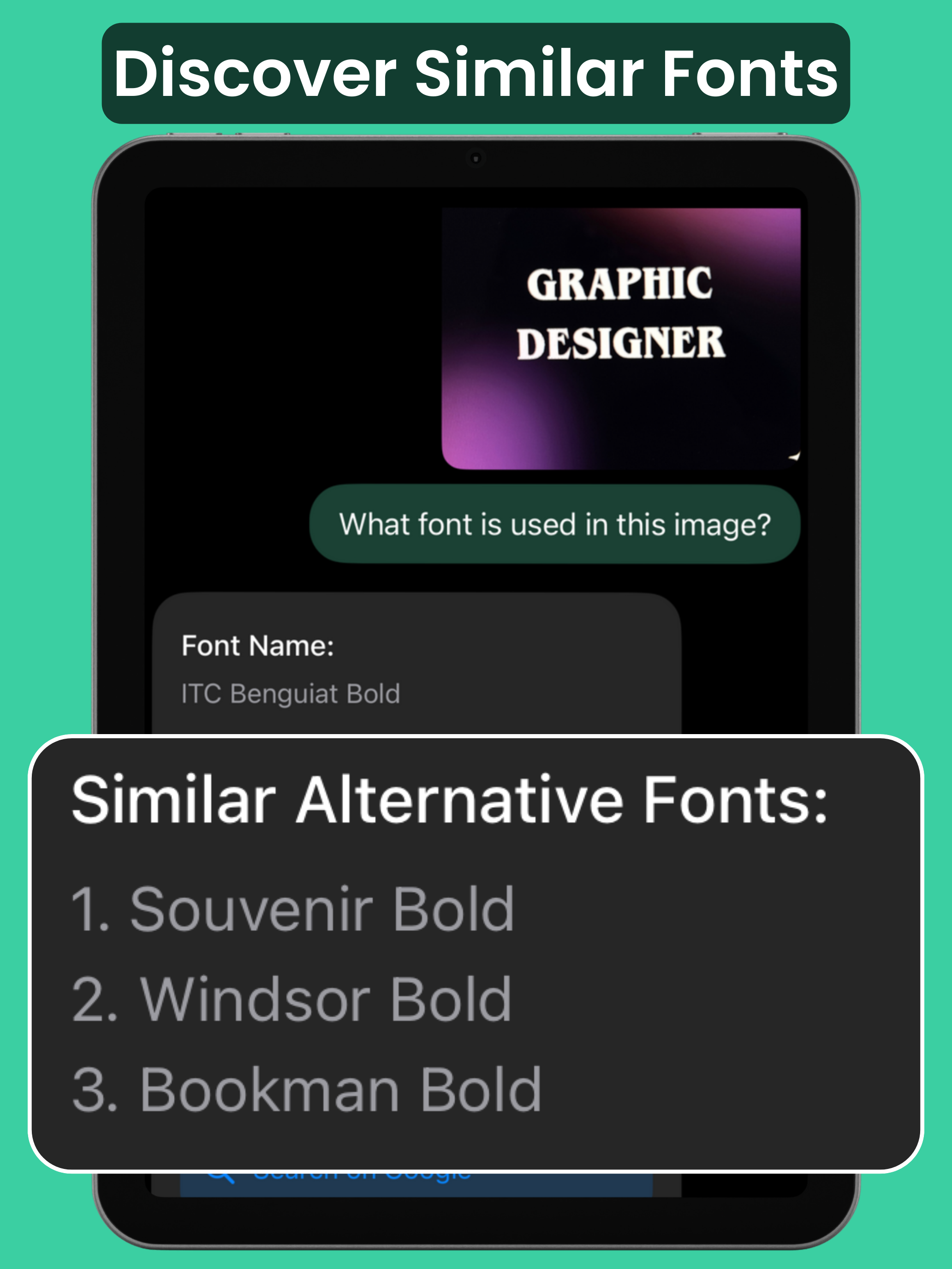 Fonti: Font Finder Ai