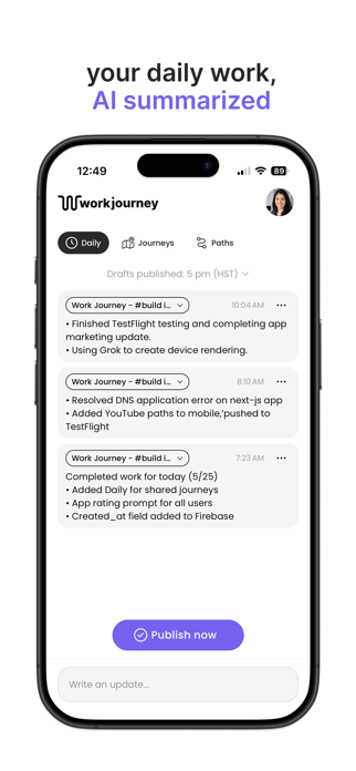 Work Journey Screenshot 2 of 10