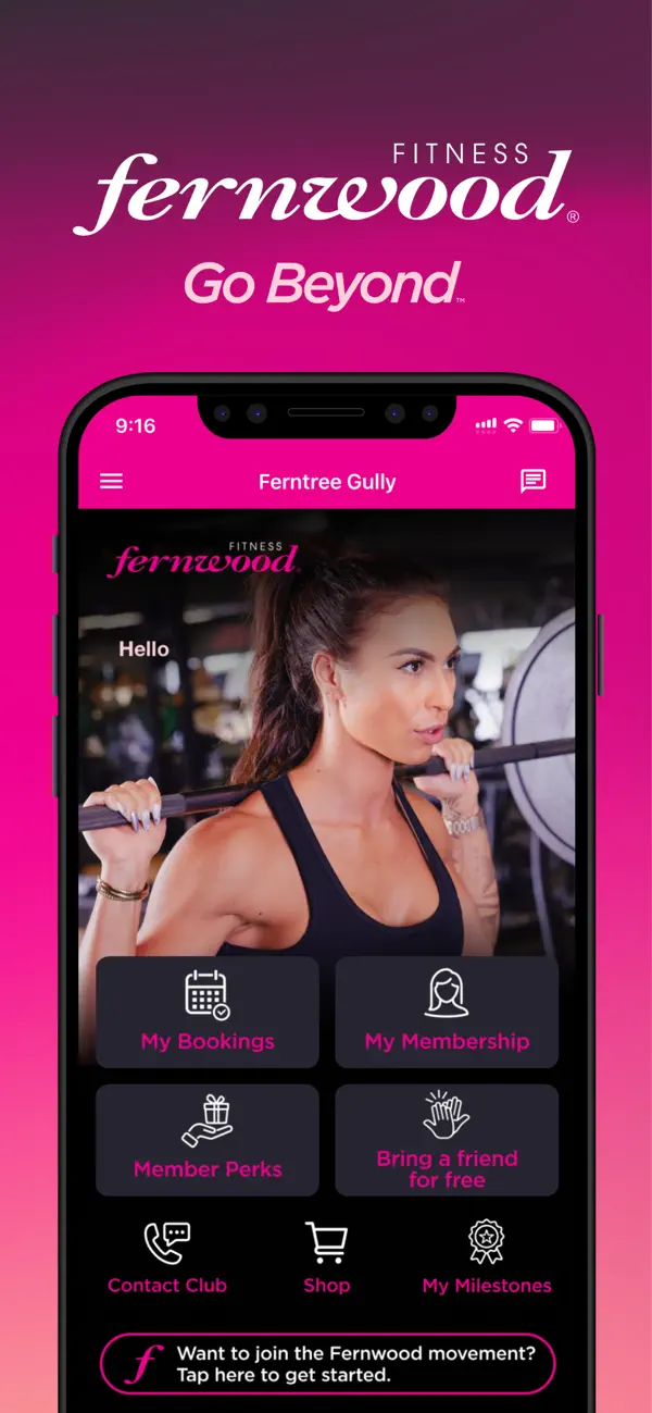 Screenshot #1 pour Fernwood Fitness