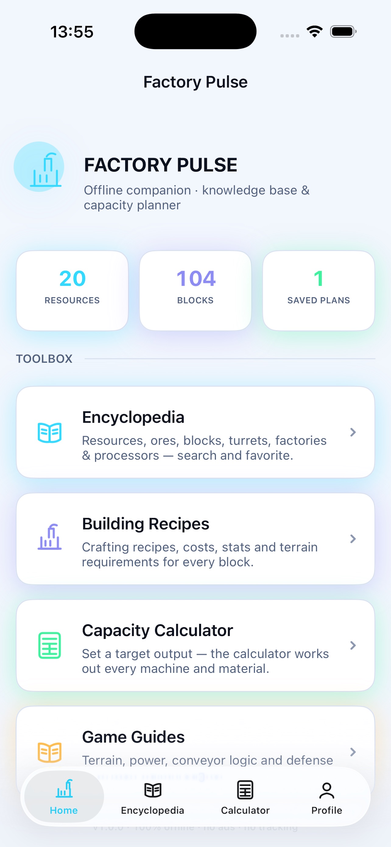 Screenshot 1 of FactoryPulse