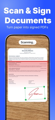 Document signature : PDF eSign Screenshot 2 of 5