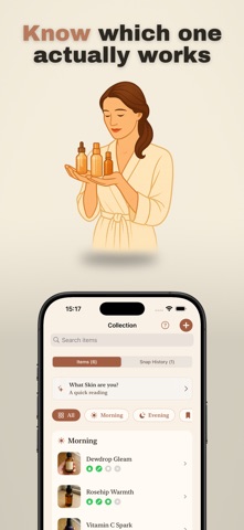 Mirelle: Skin Analysis iPhone screenshot