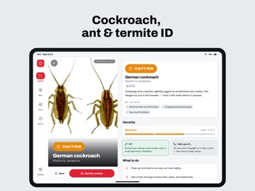 Bug Identifier: BugAlert iPad screenshot