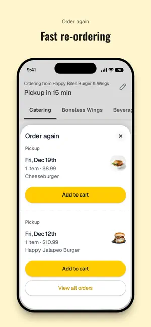 Happy Bites Burger & Wings screenshot 4
