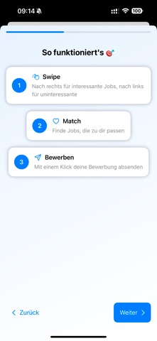 Arbeitsboard - JobSwiper screenshot