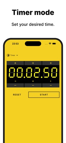 Simple Sports Timer iPhone screenshot