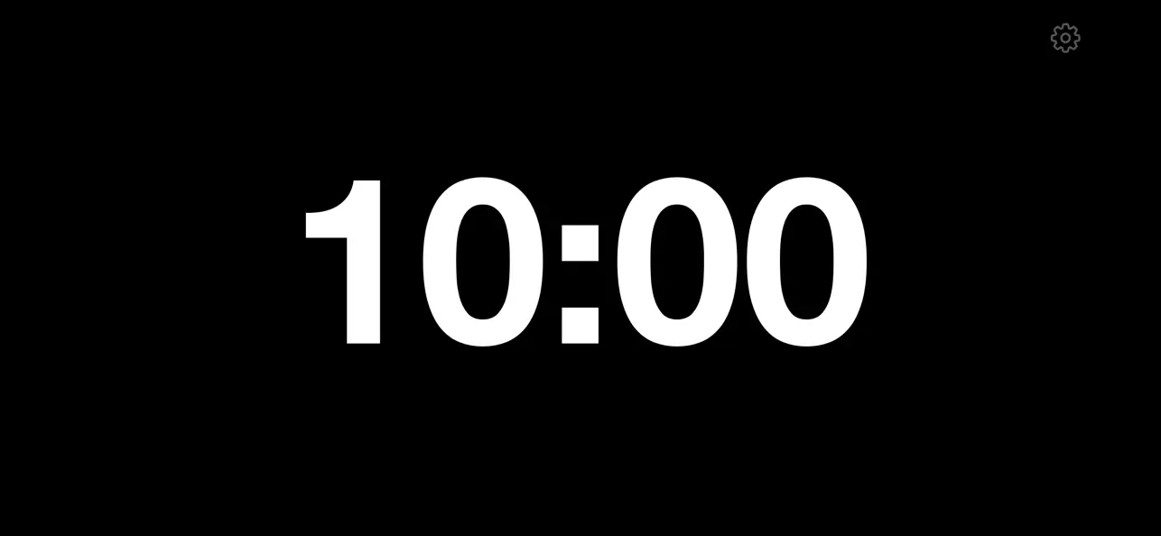 #6. Remote Stage Timer (iOS) Podle: Ricky Gore