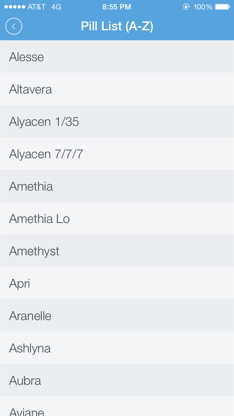 Oral Contraceptives screenshot 1