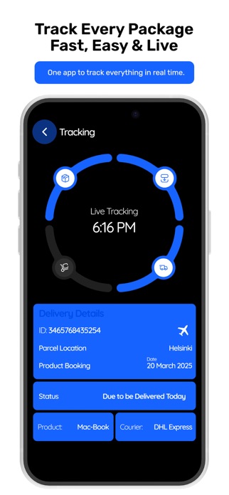 Package Tracker -Track Parcels Screenshot 3 of 6