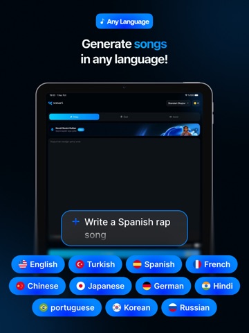 Sonari: AI Music Generator iPad screenshot 3