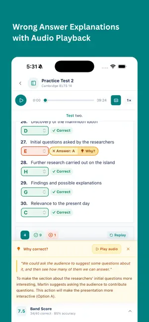 KeenIELTS screenshot 3