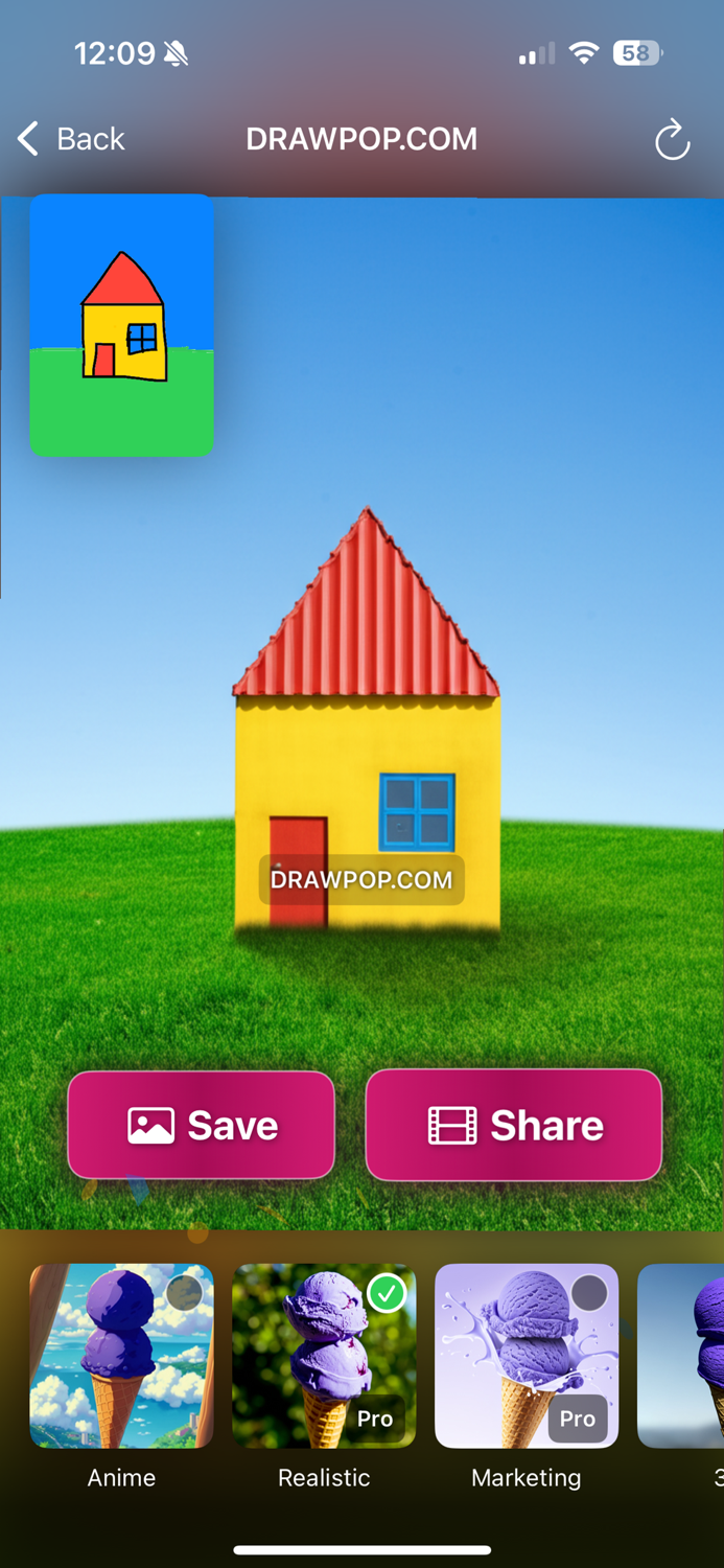 AI Art Generator DRAWPOP