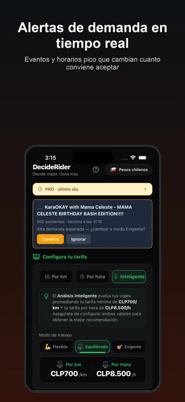 DecideRider screenshot 2 of 4