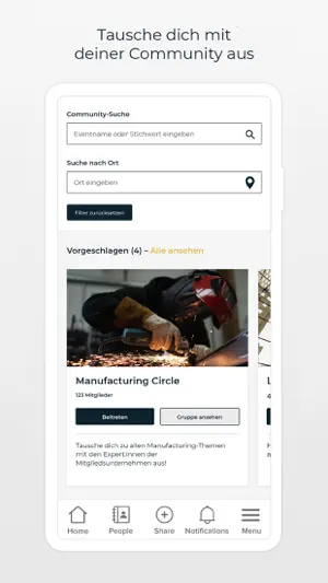 Maschinenraum Community screenshot 2