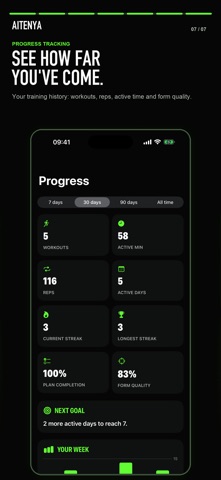 Home Workout: AITENYA Screenshot 7 of 7