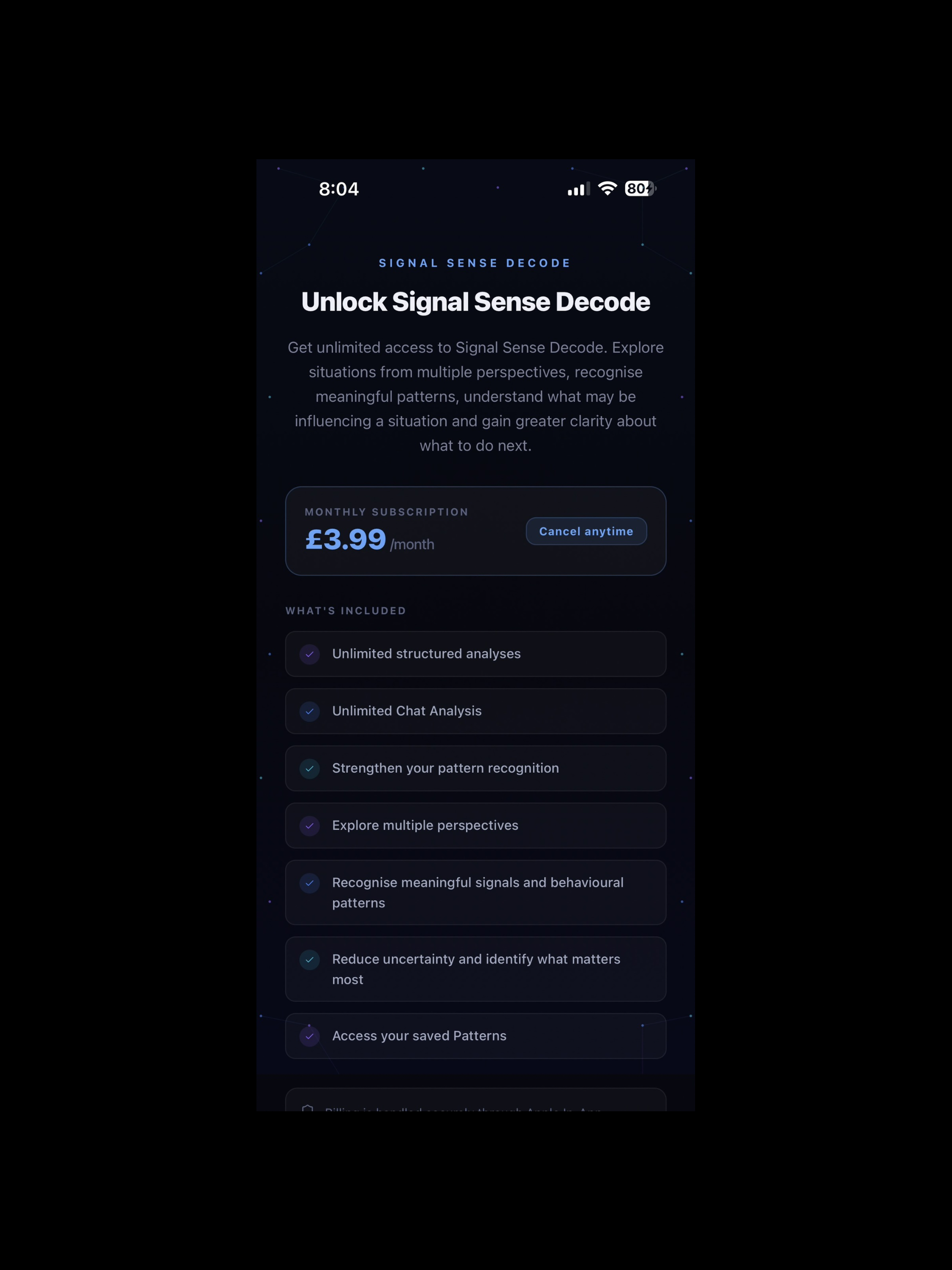 Signal Sense: Decode screenshot 13