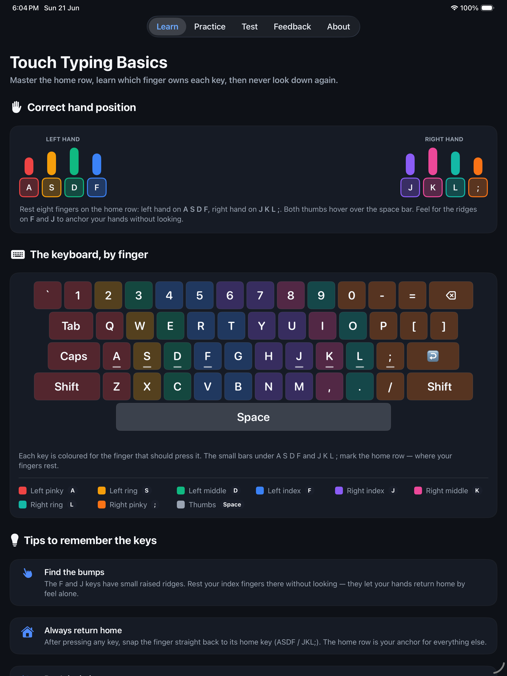 Tertiary SpeedTyping screenshot 4