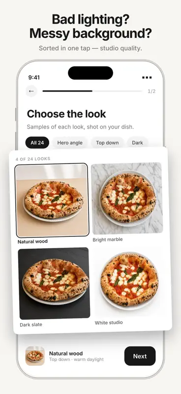 Foodcamera: Food Photo Editor screenshot 2 of 5