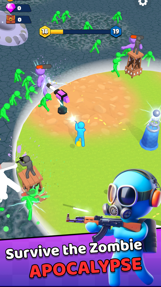 #1. Apocalypse Merge (iOS) By: Chintan Khoraba