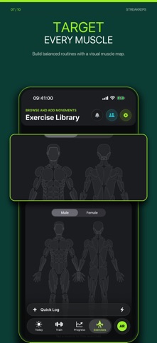 StreakReps: Gym Workout Log Screenshot 7 of 10