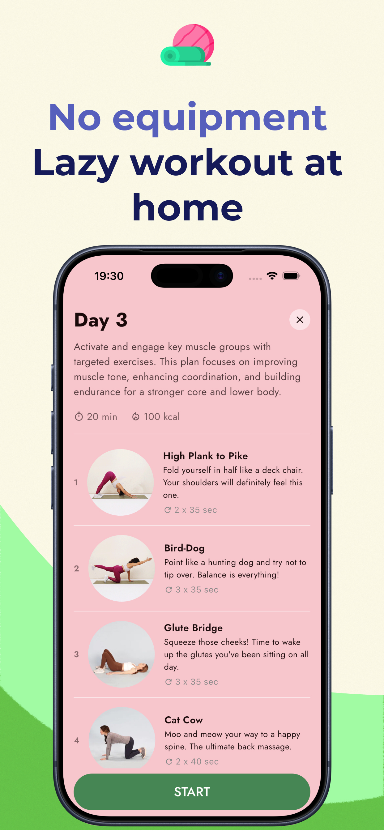Ella Pilates: Home Workouts screenshot 6