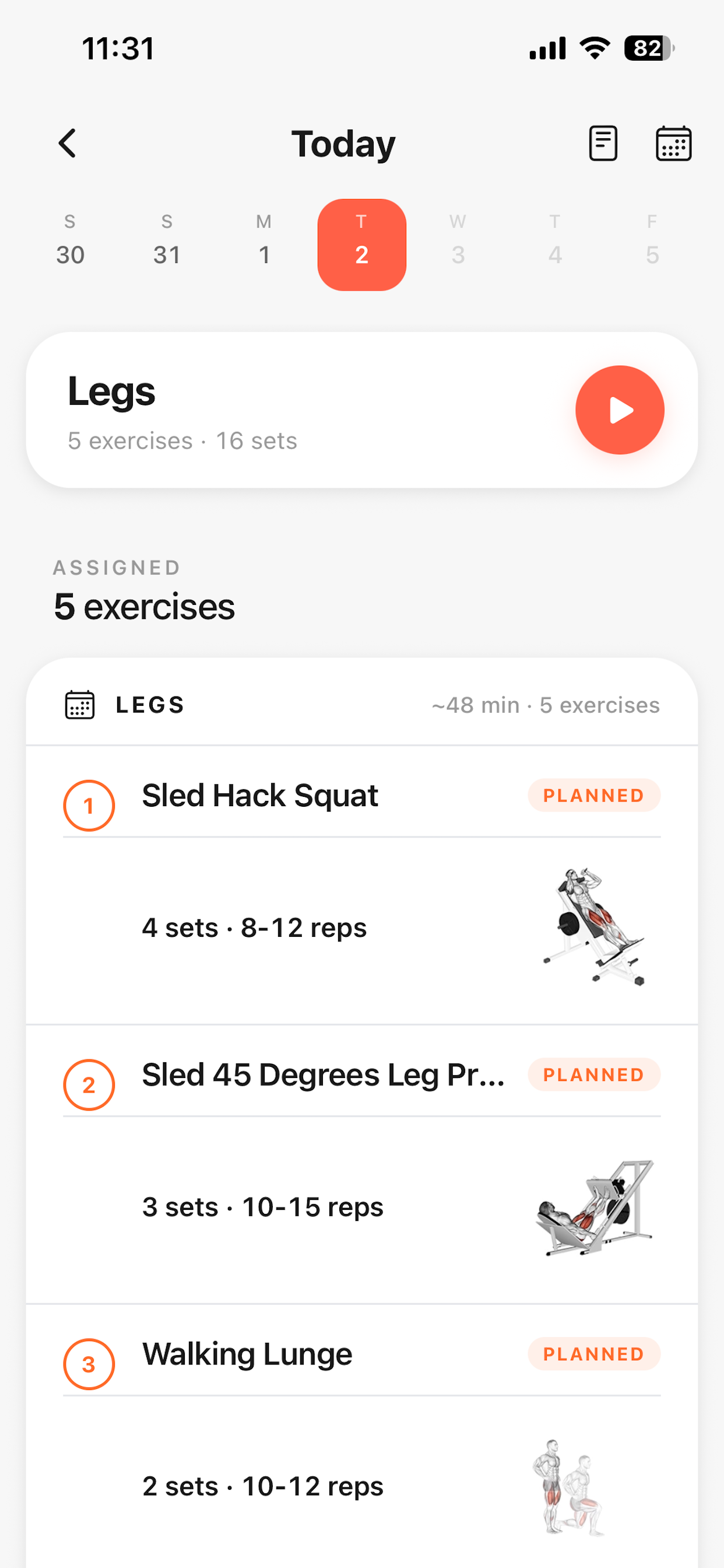 Tribefit screenshot 3