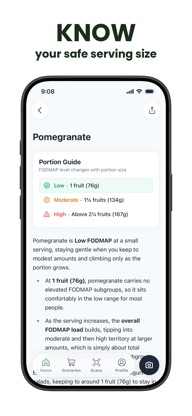 Low FODMAP Diet: Food Scanner screenshot 2