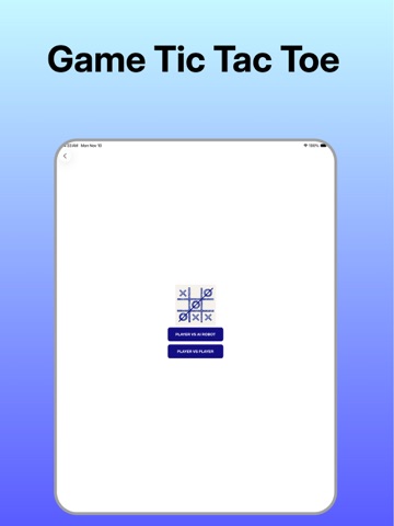 Tic Tac Toe - Games for All iPad screenshot