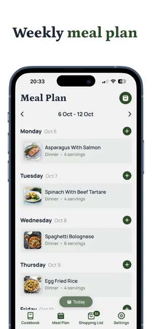 Avocadish: Recipes & Mealplan iPhone screenshot 4