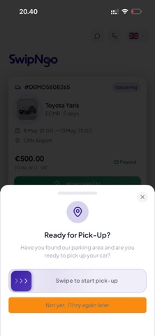 SwipNgo screenshot