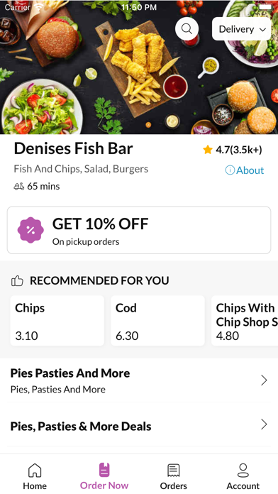 Denises Fish Bar Screenshot