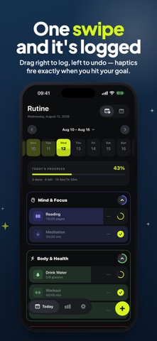 Rutine - Habit Tracker Screenshot 2 of 10