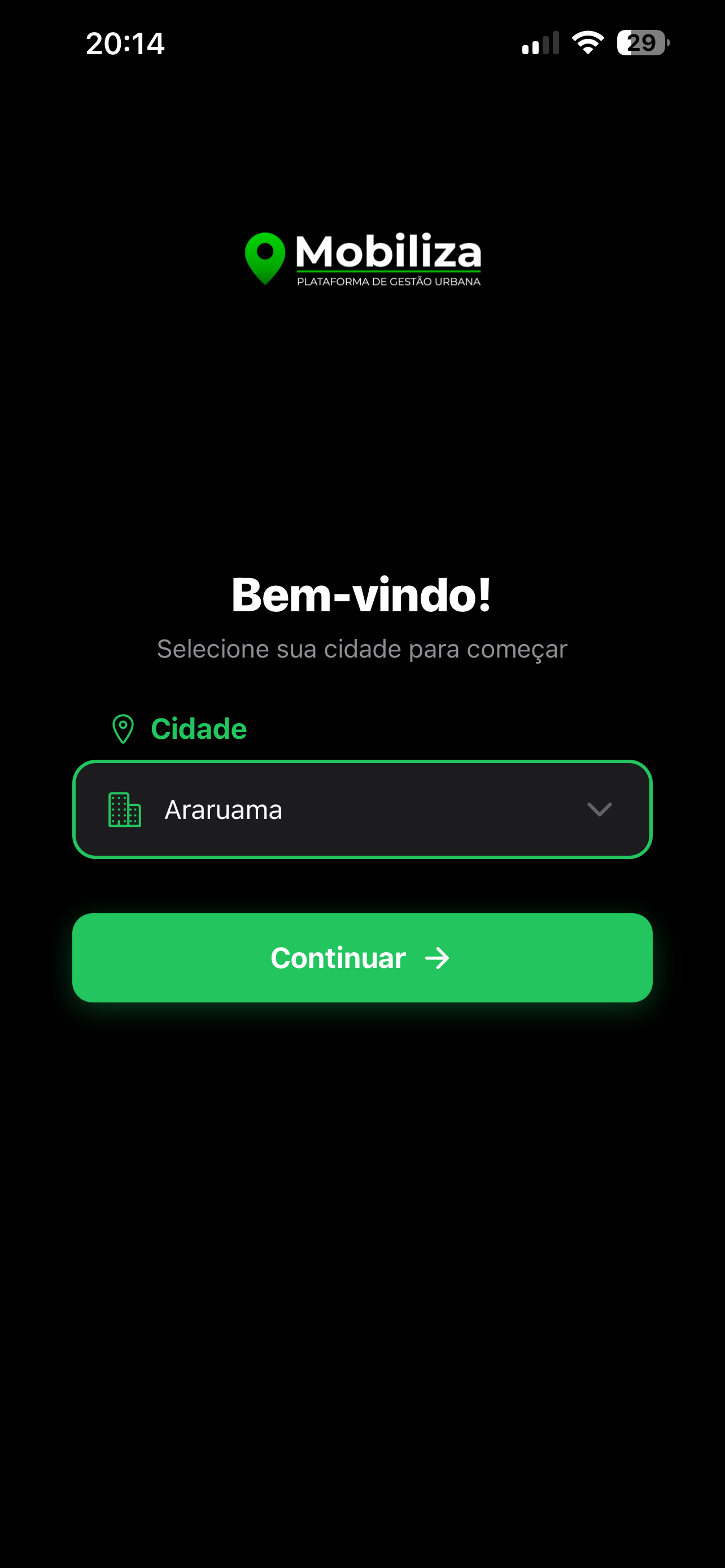 Mobiliza - Cidade Inteligente