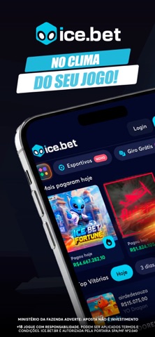 ice.bet - Apostas e Cassino iPhone screenshot 1