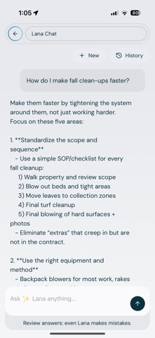 LeanScaper AI iPhone screenshot
