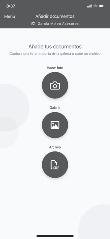 García Mateo Asesores screenshot