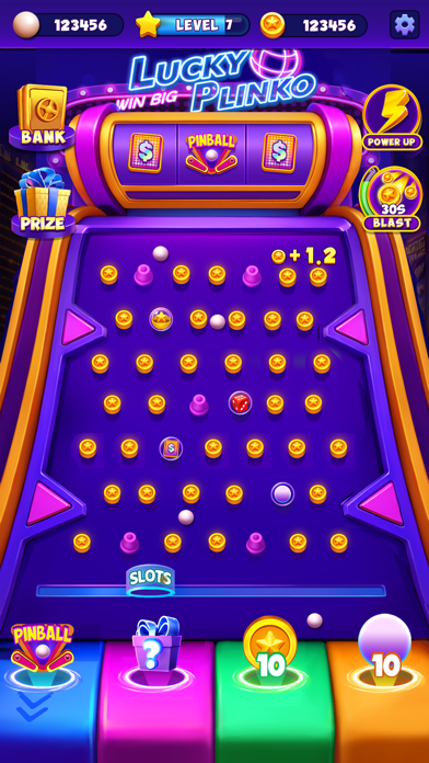 Lucky Plinko Cash Screenshot