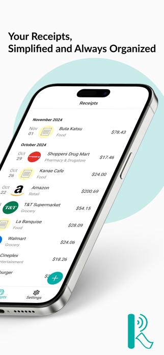 Receipro: Your Receipt Tracker Screenshot 1 of 9