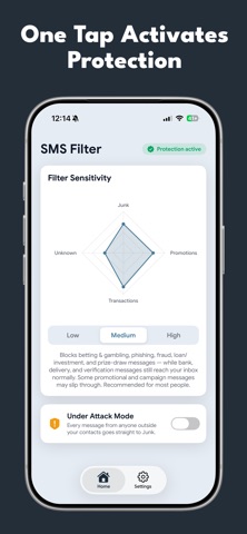 Spam Text Blocker: SMS Filter Screenshot 3 of 6