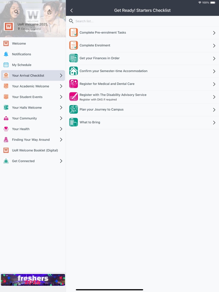 #2. UoR Welcome (iOS) 게시자: University of Reading