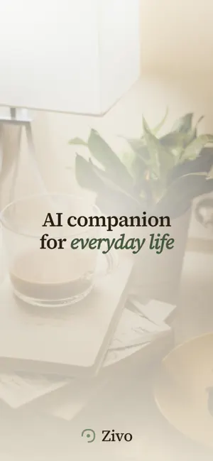 Zivo: Your AI friend for life screenshot 1