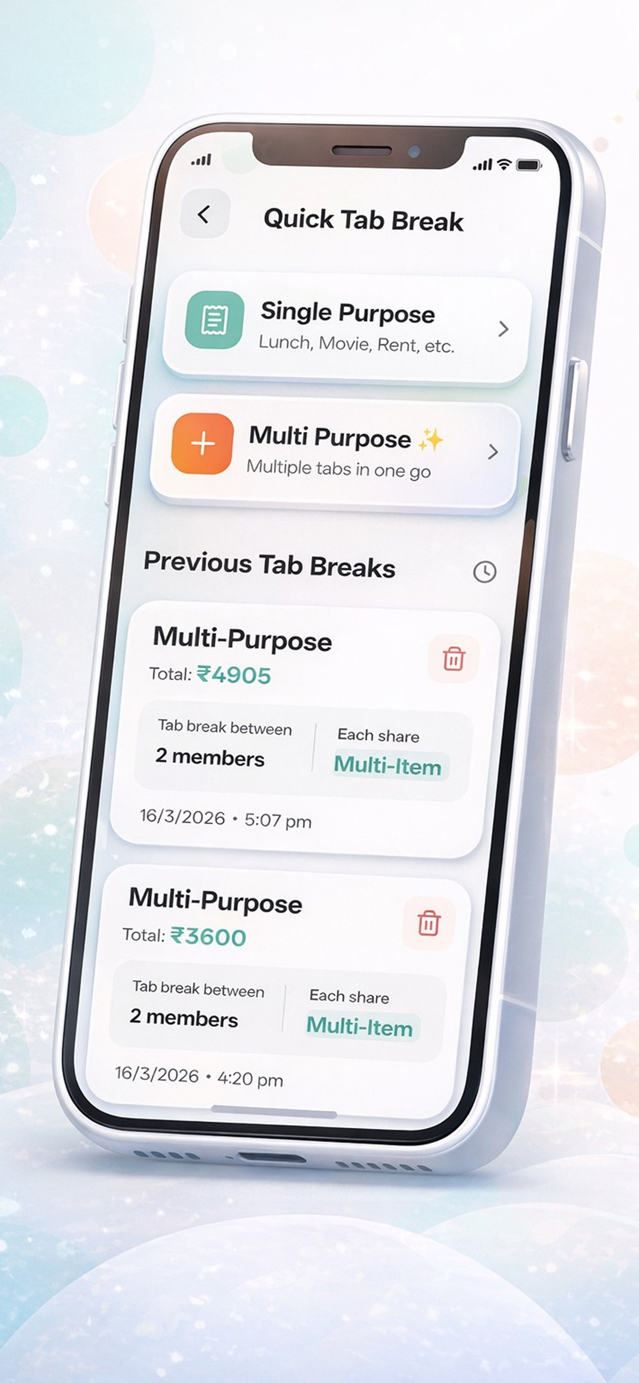 Tabreakr screenshot 5