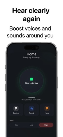 Hear Boost - Sound Amplifier Screenshot 2 of 5