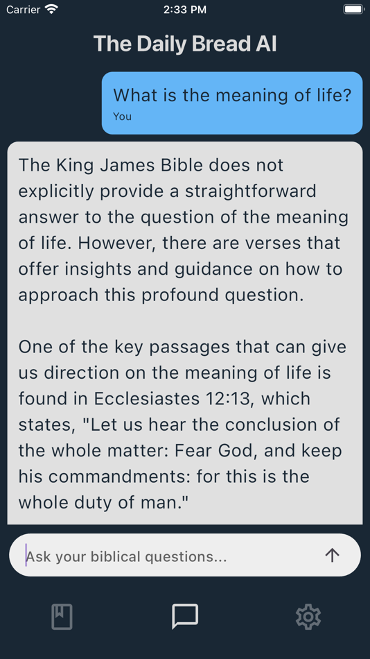 #4. The Daily Bread (iOS) بواسطة: BLK Technologies